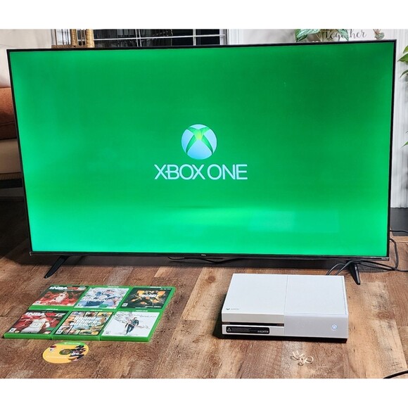 Xbox One White Console, Charger & Controller Special Edit Quantum Break (7Games) - Picture 2 of 16